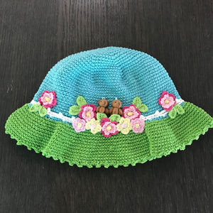 Toddler Hand Crochet Toddler Hat - 2 for $22